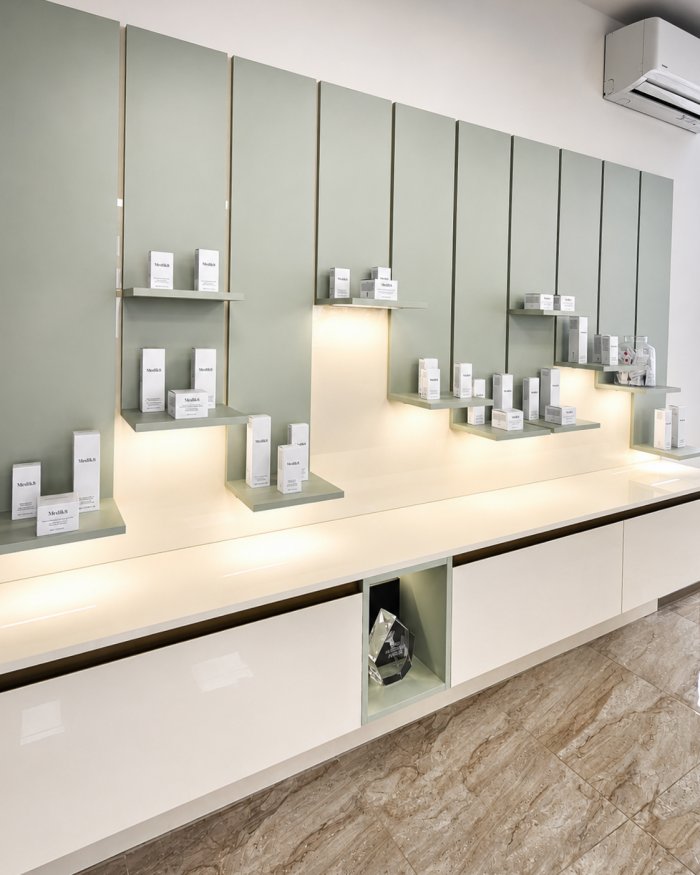 Recepcia pre moderné centrum estetickej medicíny